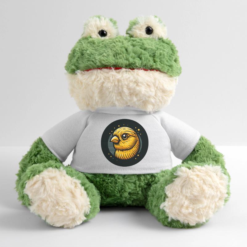 Comic Kanarienvogel Vogel gelb MiniFeet® Frosch Torge
