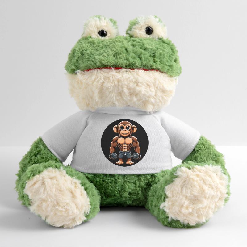 Affe Chimpanse Bodybuilder Training MiniFeet® Frosch Torge