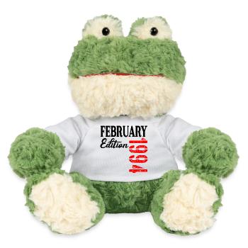 33rd Birthday February 1994 - MiniFeet® Frog Torge - white - Front