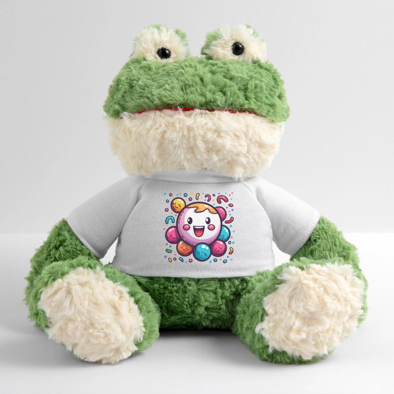 Fasnachtsfreude mit Konfetti MiniFeet® Frosch Torge