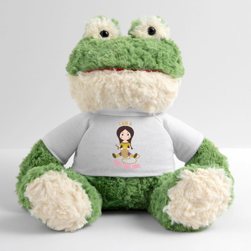 Ich bin ein Strickmädchen MiniFeet® Frosch Torge