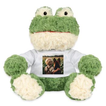 Deutscher Schäferhund Kunst - MiniFeet® Frosch Torge - Weiß - Vorne
