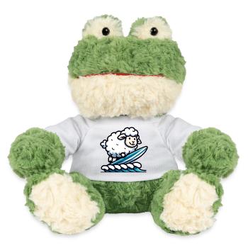 Mouton surfeur : Rider de vagues laineuses - Grenouille Torge MiniFeet® - blanc - Devant