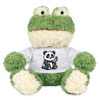 Bamboo Buddy: Der Content-Panda - MiniFeet® Frosch Torge - Weiß - Vorne