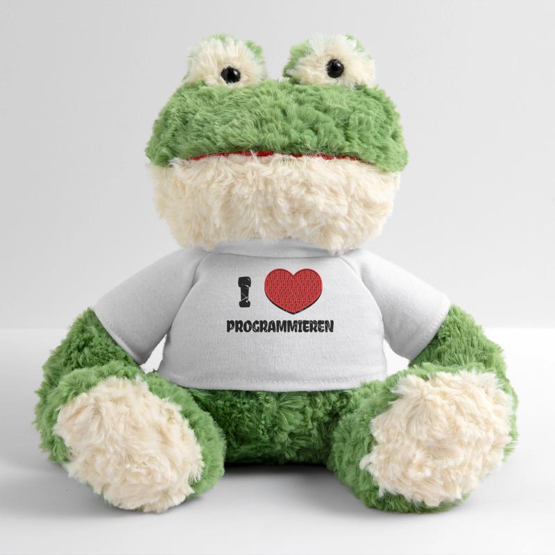 Developer Herz Webentwickler Statement Computer MiniFeet® Frosch Torge