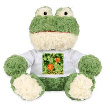 Blühender Garten – Farbenfrohe Stimmung - MiniFeet® Frosch Torge - Weiß - Vorne