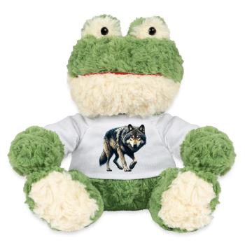 Loup - Grenouille Torge MiniFeet® - blanc - Devant