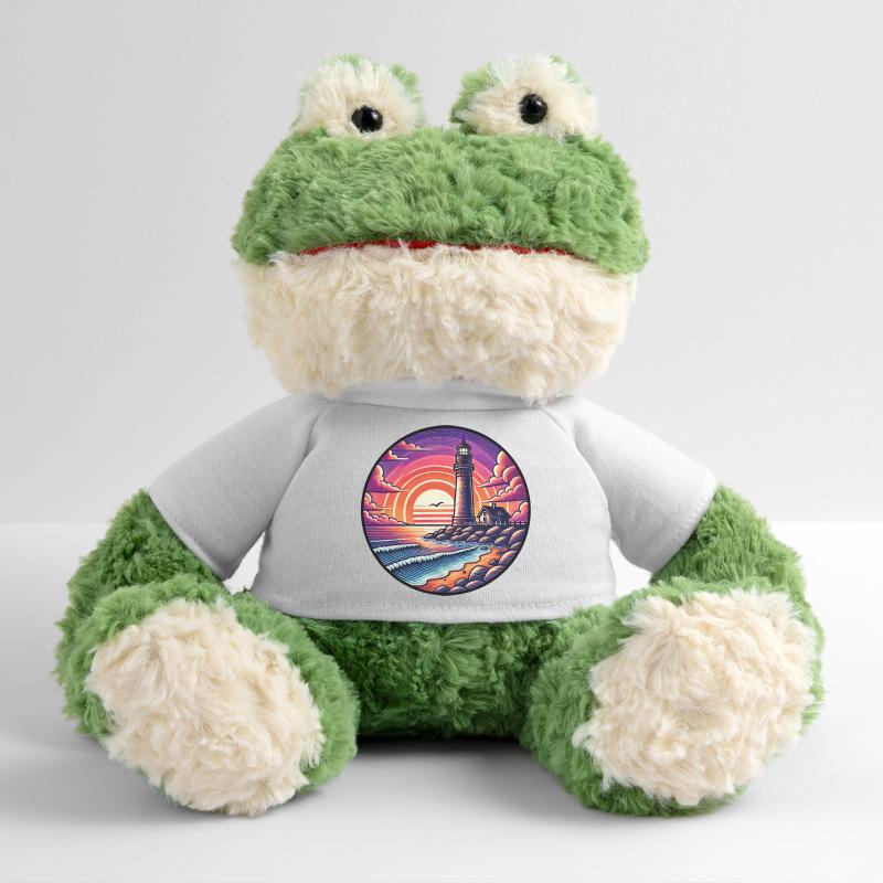 Lighthouse Sunset Ocean Sea MiniFeet® Frog Torge