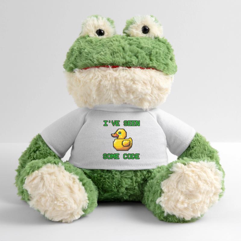 Pixel Duck Ich habe etwas Code gesehen MiniFeet® Frosch Torge