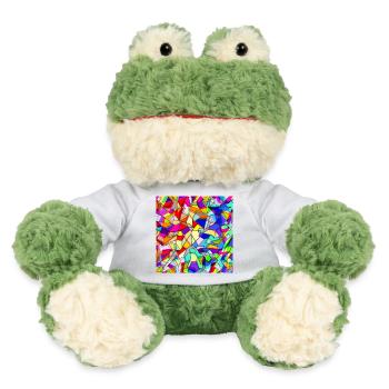 Holographie - MiniFeet® Frosch Torge - Weiß - Vorne