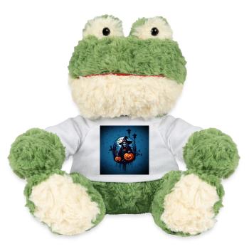 Eine gruselige Halloween-Szene - MiniFeet® Frosch Torge - Weiß - Vorne