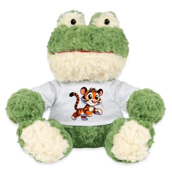 Tiger - MiniFeet® Frog Torge - white - Front