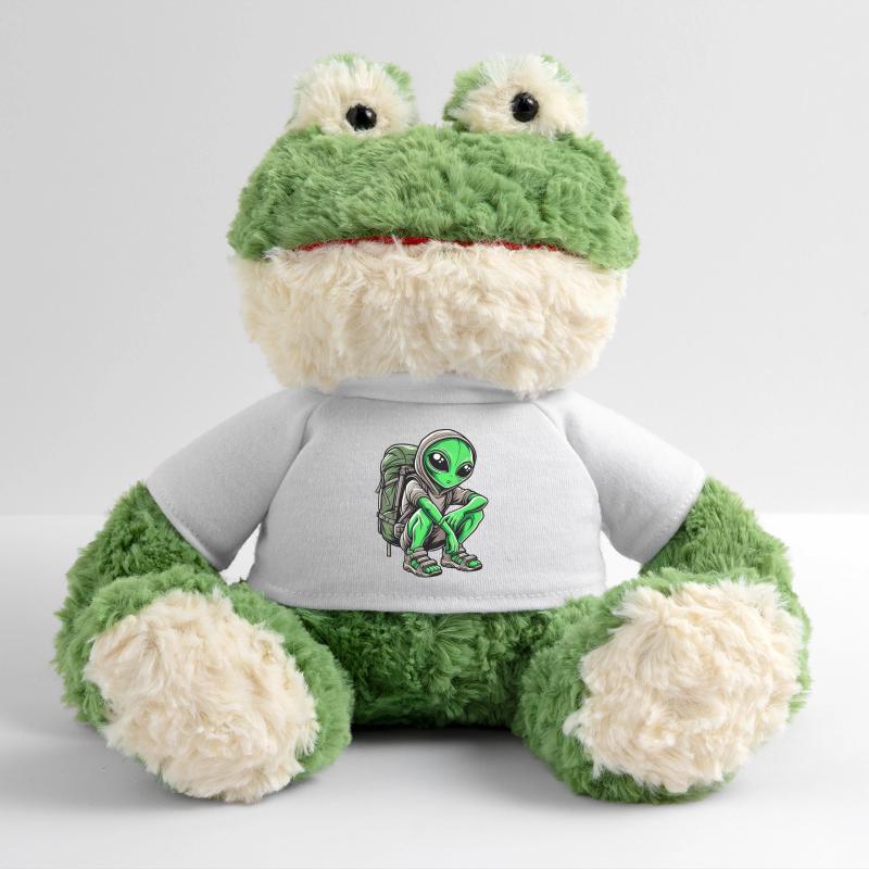 Alien Backpacker Design MiniFeet® Frosch Torge