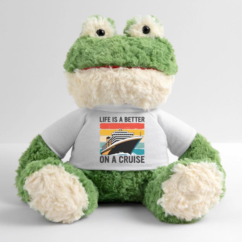 Das Leben ist besser auf einer Kreuzfahrt MiniFeet® Frosch Torge