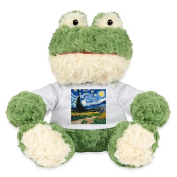Paysage impressionniste / Impressionist landscape - Grenouille Torge MiniFeet® - blanc - Devant