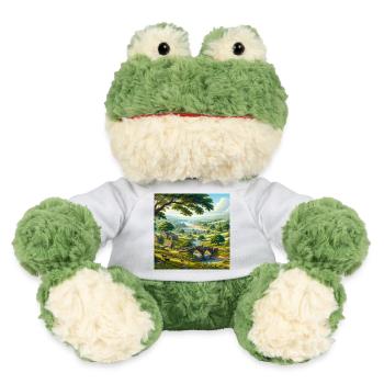 Lebendige Naturansicht - MiniFeet® Frosch Torge - Weiß - Vorne