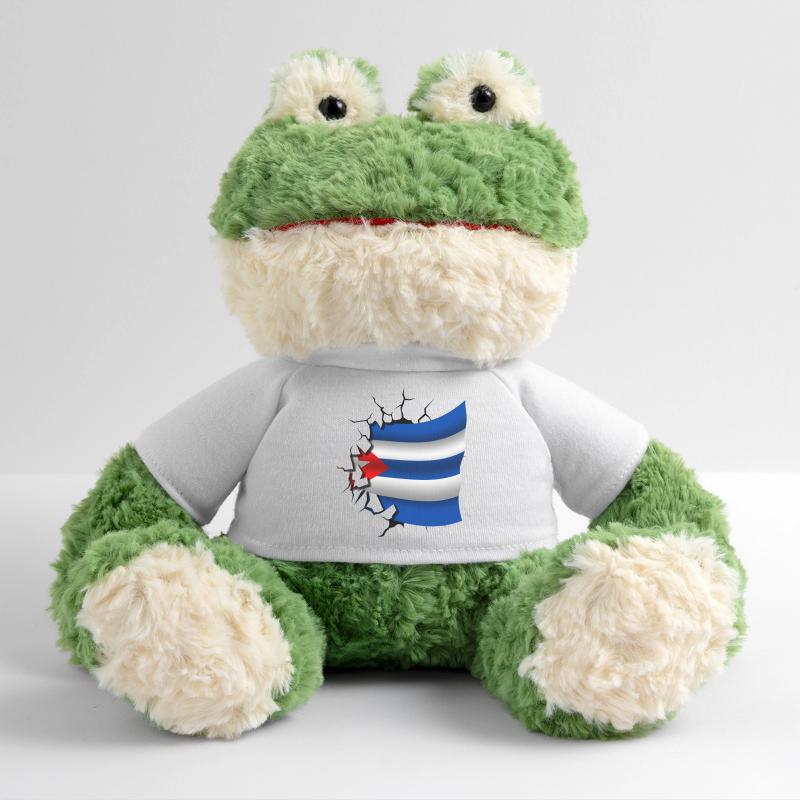 Drapeau de Cuba - Cuba - Drapeau Broken Design Grenouille Torge MiniFeet®