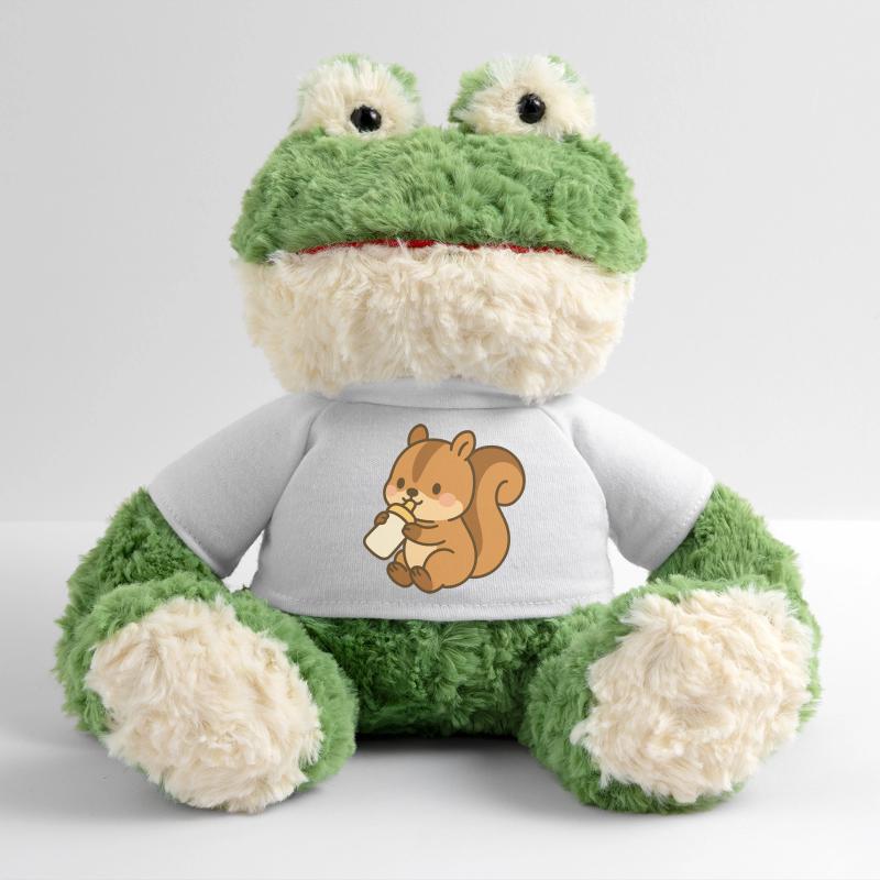 Fläschchen-Flauschehörnchen MiniFeet® Frosch Torge