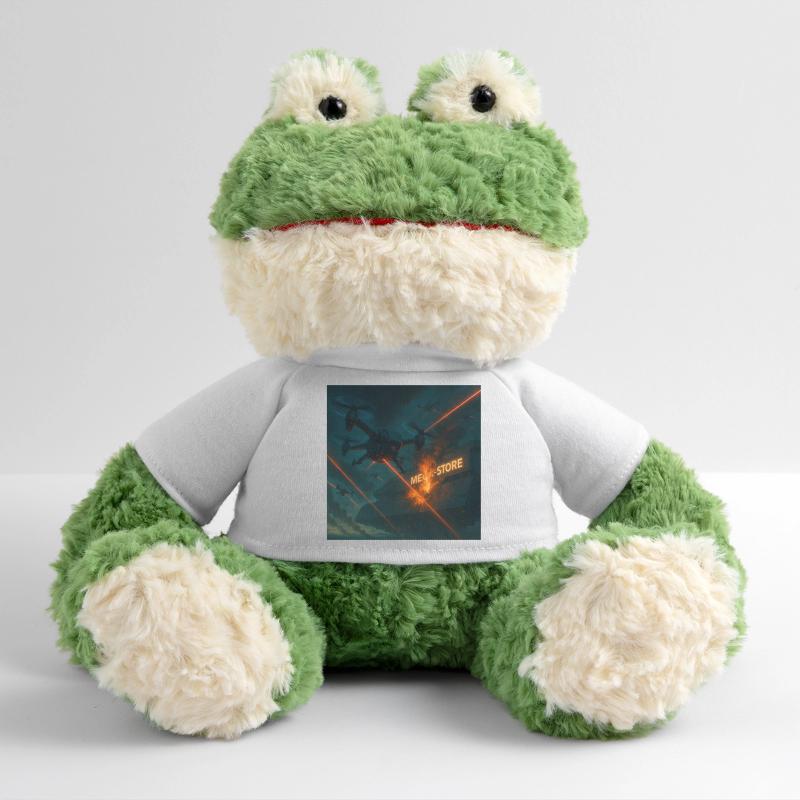 Futuristic Air Base Attack Image MiniFeet® Frog Torge