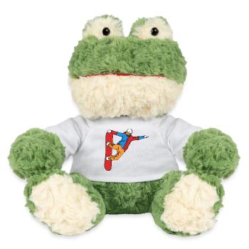 Snowboarders - MiniFeet® Frog Torge - white - Front