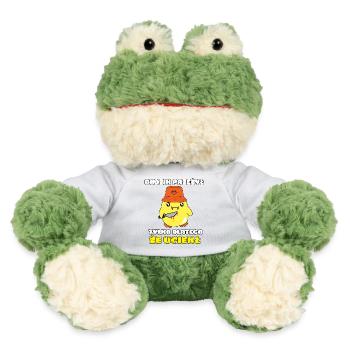 Morgendliches Killer-Huhn - MiniFeet® Frosch Torge - Weiß - Vorne