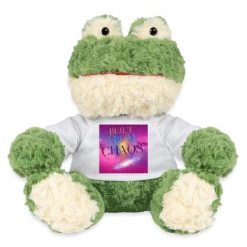 Cosmic Revelation with Chaos Motif - MiniFeet® Frog Torge - white - Front
