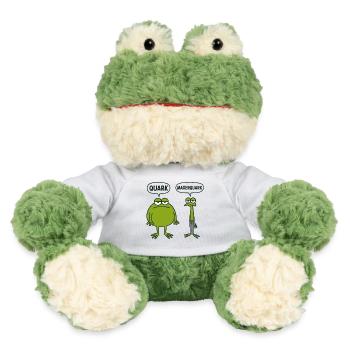 Quarkfrosch Duo - MiniFeet® Frosch Torge - Weiß - Vorne
