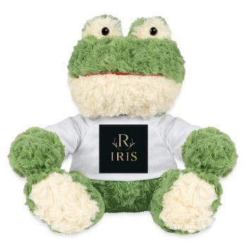Iris Monogram Gold - MiniFeet® Frosch Torge - Weiß - Vorne