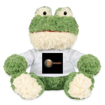 Biercoin Bitcoin Bottle Cap - MiniFeet® Frog Torge - white - Front