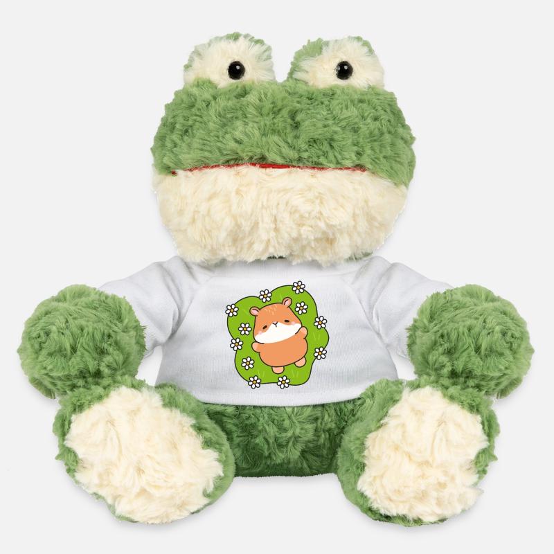 Gänseblümchen-Feldhamster - MiniFeet® Frosch Torge - Weiß