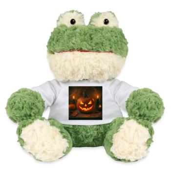 Halloween - Kürbis - MiniFeet® Frosch Torge - Weiß - Vorne