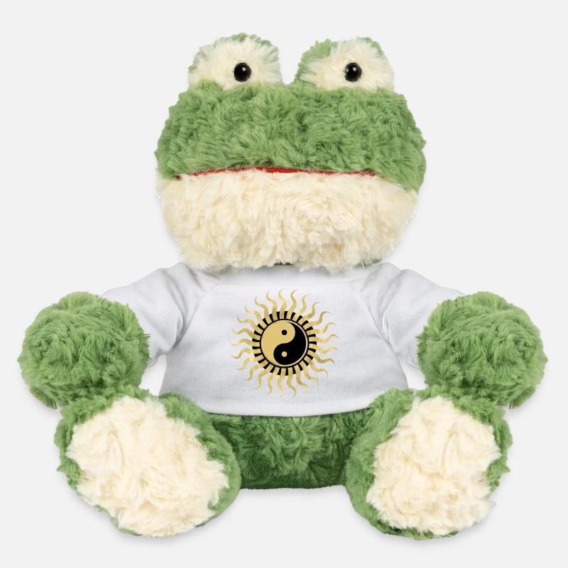Sole Yin Yang Doré - Grenouille Torge MiniFeet® - blanc