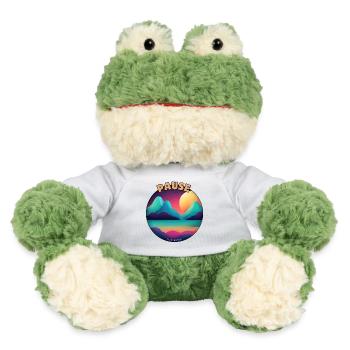 Pause der Gelassenheit - MiniFeet® Frosch Torge - Weiß - Vorne