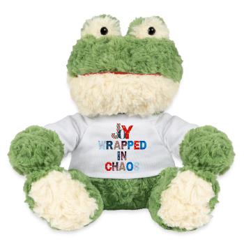 Conception de la typographie de Noël - Grenouille Torge MiniFeet® - blanc - Devant