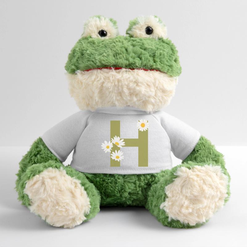 Buchstabe h grüne Gänseblümchen MiniFeet® Frosch Torge