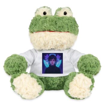 Cyberpunk Angel E-Boy Y2K Synthwave Art - MiniFeet® Frosch Torge - Weiß - Vorne