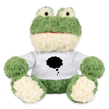 Thought bubble - MiniFeet® Frog Torge - white - Front