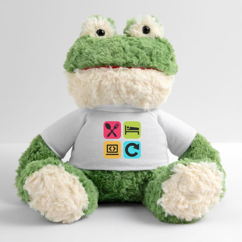 Code de citation drôle répété par le programme Eat Sleep Grenouille Torge MiniFeet®