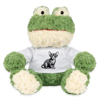 Sphynx-Katze - MiniFeet® Frosch Torge - Weiß - Vorne