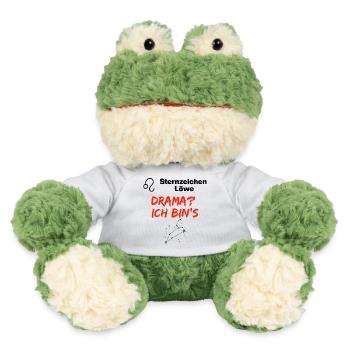 Zodiac sign Virgo, drama? It's My Birthday - MiniFeet® Frog Torge - white - Front