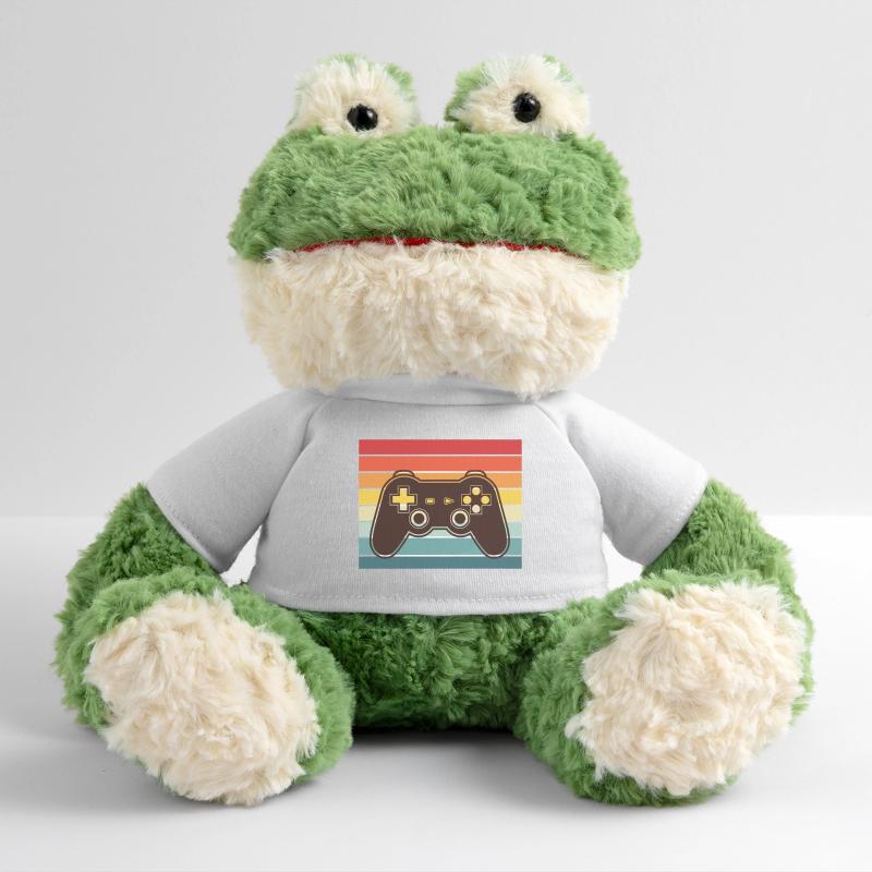 Retro Rainbow ControllerVintage Video Game Controller MiniFeet® Frog Torge