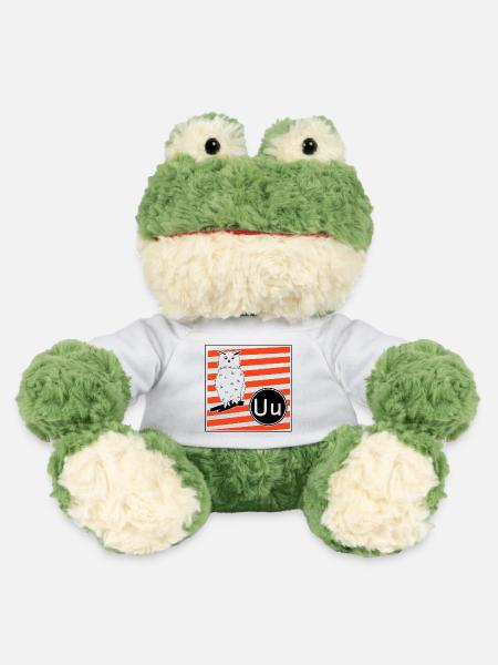 U wie Uhu - MiniFeet® Frosch Torge - Weiß