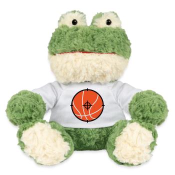 Basket Ball cible / Basketball / Basktet-Ball  - Grenouille Torge MiniFeet® - blanc - Devant
