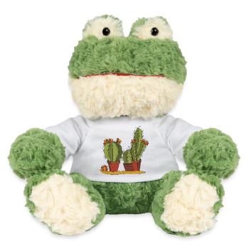 Blumen - MiniFeet® Frosch Torge - Weiß - Vorne