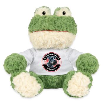 Riesenschnauzer Design - MiniFeet® Frosch Torge - Weiß - Vorne