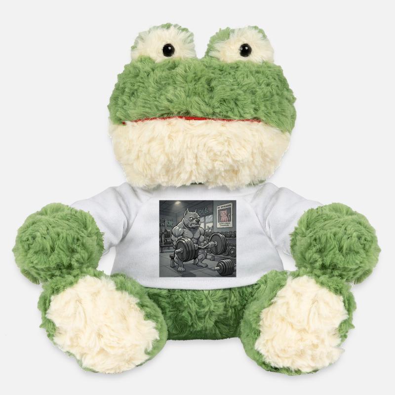 Pitbull gym - MiniFeet® Frog Torge - white