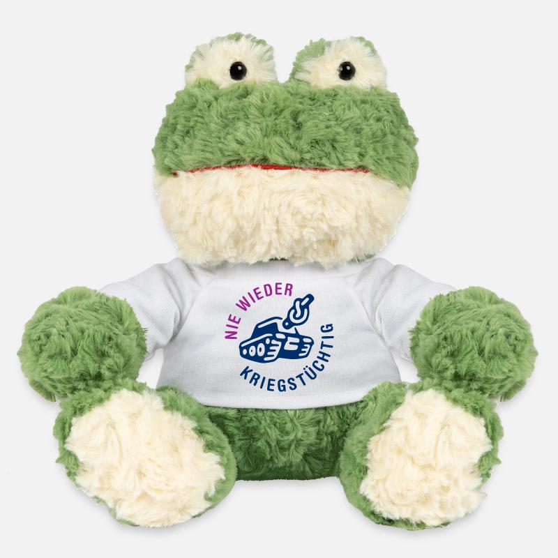 Never again fit for war! - MiniFeet® Frog Torge - white