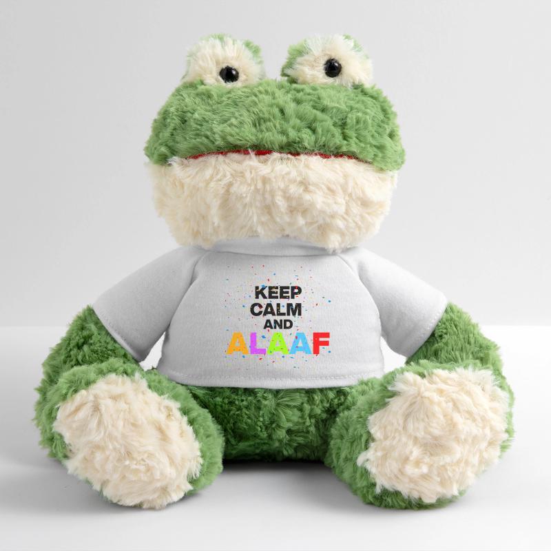 KEEP CALM AND ALAF! SHROVE MONDAY AND CARNIVAL BLACK MiniFeet® Frog Torge