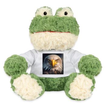 Adler in Nahaufnahme: Golden Gaze - MiniFeet® Frosch Torge - Weiß - Vorne