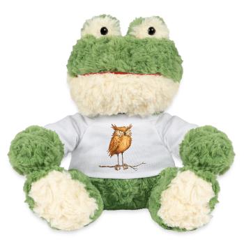 mysterious owl - MiniFeet® Frog Torge - white - Front